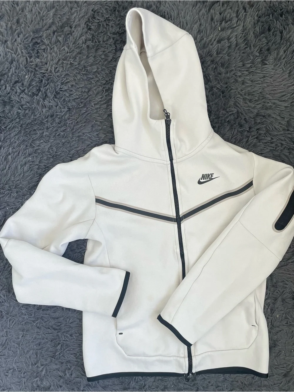 Women Size XS Nike Sportswear Tech Fleece Windrunner Full-Zip Hoodie